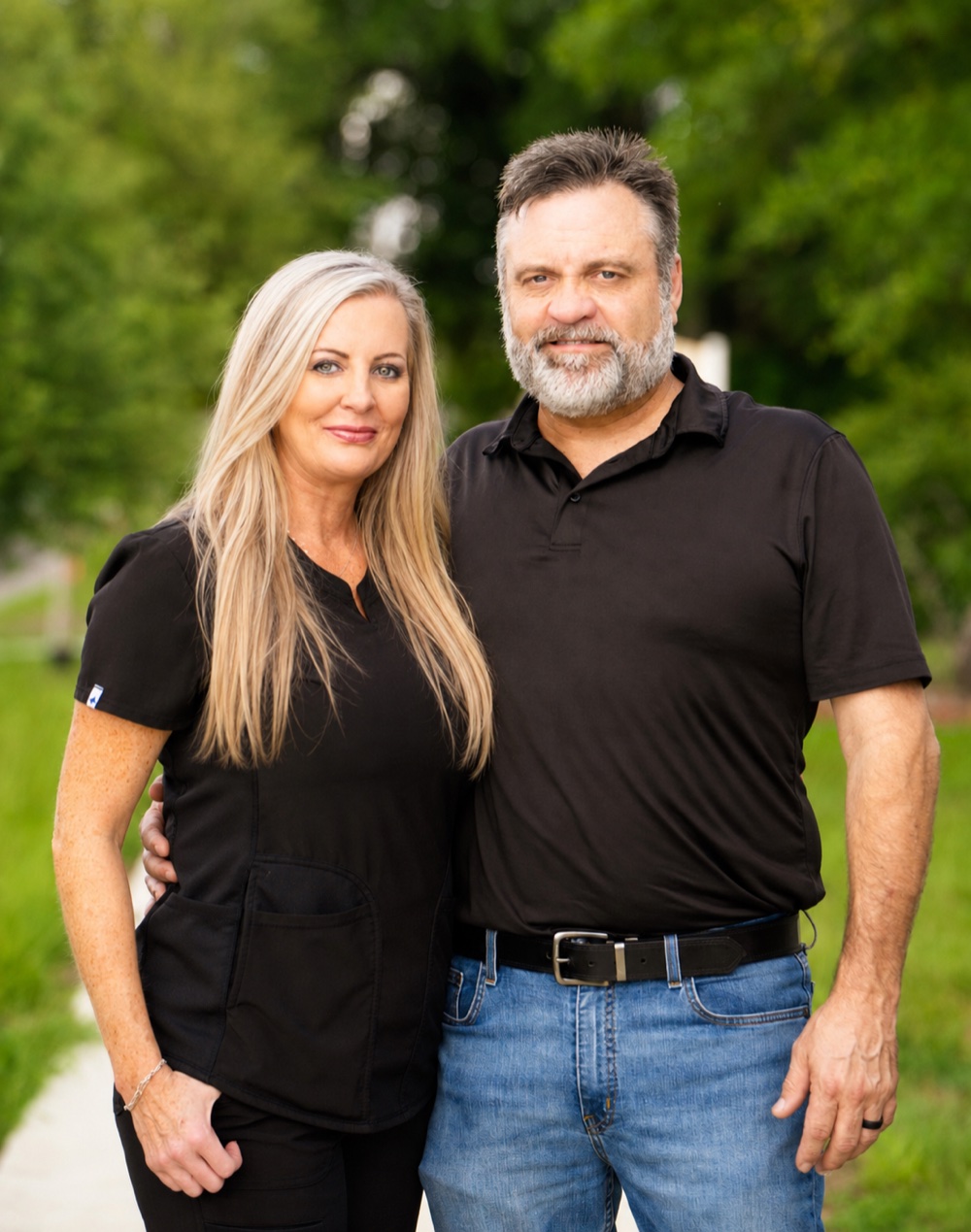 Ray and Sherri Crosby, founders of Belovese Med Spa