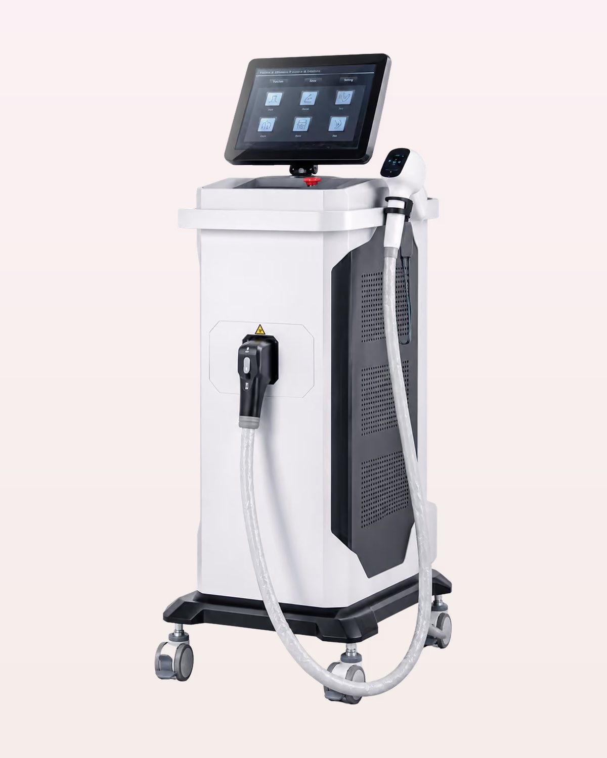 The laser hair removal system used at Belovese Med Spa